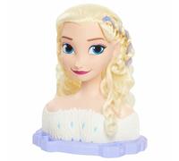 Disney La Reine des Neiges 2 - Elsa, Tête à Coiffer Deluxe, 18 Accessoires de Coiffure Inclus, Jouet pour Enfants dès 3 Ans, FRND6