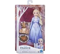 DISNEY LA REINE DES NEIGES 2 - Feu de camp avec Elsa - Poupée Elsa - robe, bébé renne, accessoires - pour enfants - dès 3 ans