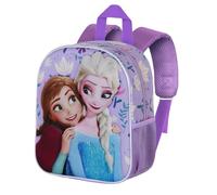 Disney La Reine des Neiges 2 (Frozen 2) Beauty-Sac à dos 3D Elite, Lilas, 25 x 30 cm, Capacité 7 L