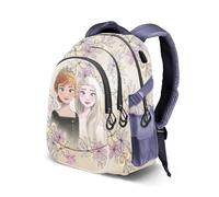 Disney La Reine des Neiges 2 (Frozen 2) Emotion-Sac à Dos Running Plus, Beige, 34 x 46 cm, Capacité 32 L
