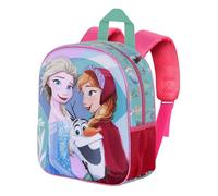 Disney La Reine des Neiges 2 (Frozen 2) Family-Sac à dos 3D Elite, Bleu, 25 x 30 cm, Capacité 7 L