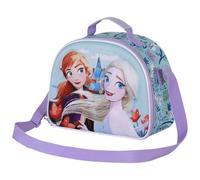 Disney La Reine des Neiges 2 (Frozen 2) Spring-Sac Repas 3D, Bleu, 26 x 20 cm