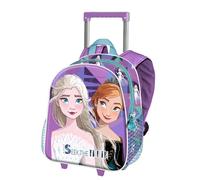 Disney La Reine des Neiges 2 (Frozen 2) Truth-Sac à Dos Basic avec Chariot, Lilas, 31 x 48,5 cm, Capacité 18,2 L