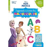 Disney – La Reine des Neiges 2 – J'apprends à écrire les majuscules PS-MS (3-5 ans)