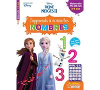 Disney - La Reine des Neiges 2 - J'apprends à écrire les nombres PS-MS -GS (3-6 ans) - Collectif - Hachette Education - broché - Scolaire / Universitaire