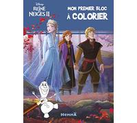 Disney La Reine des Neiges 2 - Mon premier bloc à colorier (bandeau bleu)