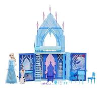 DISNEY LA REINE DES NEIGES 2 - Palais de glace d'Elsa - Poupées Elsa et Olaf - Coffret Château pour enfants - à partir de 3 ans