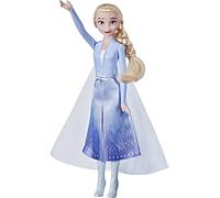 Disney La Reine des neiges 2, poupée Mannequin Elsa Poussière d'Étoiles avec Jupe, Bottes et Longs Cheveux blonds, pour Enfants, dès 3 Ans