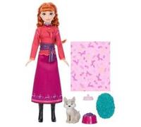 Frozen Disney Anna With Fox Doll Rose Enfants