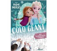 Disney La Reine des Neiges - Colo géant (Noël) - Avec un grand poster à colorier Collectif (Auteur)