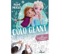 Disney La Reine des Neiges - Colo géant (Noël) - Avec un grand poster à colorier - Collectif - Hemma - broché - Document jeunesse