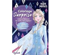 Disney La Reine des Neiges - Coloriage surprise - Collectif - Hemma - broché - Document jeunesse