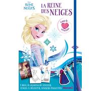 Disney La Reine des Neiges - Coup de coeur créations - Kit mode avec coloriage et stickers - Dès 5 ans