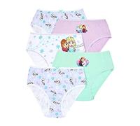 Disney La Reine des neiges Culottes pour filles, lot de sous-vêtements pour filles, âge de 3 à 9 ans, Multicolore, 8-9 ans
