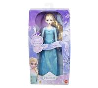 Mattel Disney La Reine des Neiges Elsa Poupée Chantante, chante la chanson «Libérée, délivrée» issue du film «La Reine des Neiges» dans langues: Anglais, Français, Portugais, Espagnol, JDX48