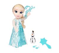 Disney - La Reine des Neiges - Grande Poupée Elsa Chantante - 35 cm - Chanson Libérée Délivrée - Licence Officielle - Cheveux Coiffables Soyeux - Accesoires Inclus - Idée Cadeau Jouet Dès 3 Ans