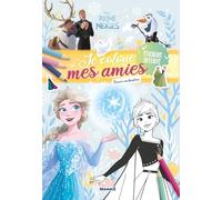 Je colorie mes amies - Tenues enchantées - Coloriage 4 ans - Coloriage Disney - Coloriage la Reine des Neiges