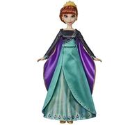 DISNEY LA REINE DES NEIGES - Poupée Anna chantante Tenue de reine - chante « Point d'avenir sans nous »