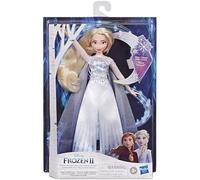 Disney La Reine des neiges, tenue de reine de poupée Elsa chantante, chantant « I'm Looking For You » (en français) du film La Reine des neiges 2, pour enfants