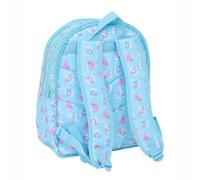 Safta Sac à dos de plage Frozen – anti-sable, nettoyage facile, pour enfants – Bleu ciel M