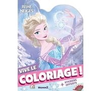 Disney La Reine des Neiges - Vive le coloriage ! (Elsa magie) - + stickers offerts