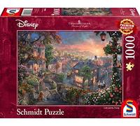 Disney - Lady and the Tramp by Thomas Kinkade 1000 Piece Schmidt Puzzl - E245z
