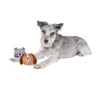 Disney Lady and The Tramp Lot de 2 Jouets couineurs en Peluche pour Chien - Deux Peluches de 8,9 cm avec couineurs à l'intérieur
