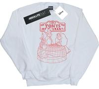 Disney - "Lady And The Tramp That's Amore" Sweatshirt für Damen BI13936 (XXL) (Weiß)