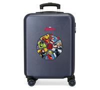 Disney Valise Rigide pour Enfants Fermeture combinée latérale 4 Roues Bagages à Main est Faite d'ABS, Un matériau Rigide et léger., Bleu (Power Blue), Valigia da cabina, Valise Cabine