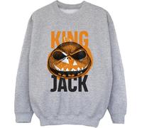 Disney - "Le cauchemar avant Noël Le roi Jack" Sweatshirt für Jungen BI30498 (116) (Grau)