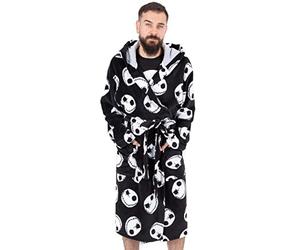 Disney le cauchemar avant Noël robe de chambre pour hommes black pjs peignoir XL