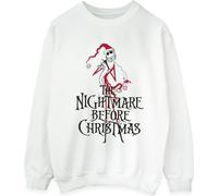 Disney - "Le cauchemar avant Noël" Sweatshirt pour femmes BI31873 (3XL) (Weiß)