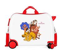 Disney Le Roi Leon Valise pour enfant Blanc 50 x 39 x 20 cm Rigide ABS Fermeture à combinaison latérale 34 l 1,8 kg 4 roues