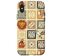 Disney Le Roi Lion 30ème Anniversaire Simba Friends Motif Coque pour iPhone X/XS