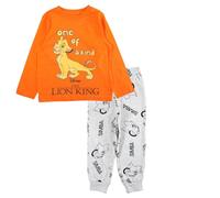 Disney Le Roi Lion, Ensemble Pyjama, 2 Pièces, Sweater + Jogging, Enfants, (2 à 14 Ans), Mixte, Garçon, Fille, Doux, Mignon, Chaud, Sweat Shirt + Pantalon, Modèle DIS KL 5204C600 S2-5A
