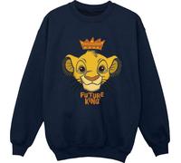 Disney - "Le Roi Lion Futur Roi" Sweatshirt für Jungen BI13619 (104) (Marineblau)