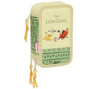 Disney Le Roi Lion Mufasa trousse triple 37pcs Safta