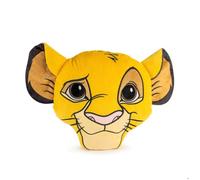 Disney Le Roi Lion Simba Coussin Décoratif en Forme 30 cm Coussin Doux pour Lit Enfant