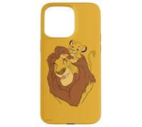 Disney Le Roi Lion Simba et Mufasa Père et fils Coque pour iPhone 15 Pro Max