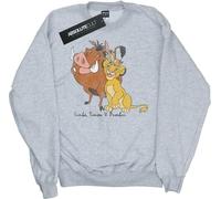 Disney - "Le Roi Lion" Sweat-shirt pour fille BI21853 (128) (Gris)