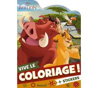 Disney Le Roi Lion - Vive le coloriage ! (Simba, Timon, Pumbaa et Zazu) - Collectif - Hemma - broché - Document jeunesse