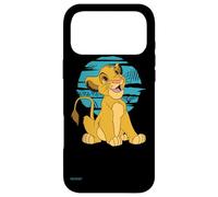 Disney Le Roi Lion Young Simba Happy Bleu Rétro Coque pour iPhone 17 Pro Max