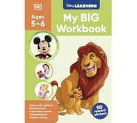 Disney Learning Big Workbook Ages 5-6 (Year 1): KS1 Maths & English Workbook for Kids, Aligned with National Curriculum