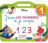 Disney - Les Grands Classiques Disney - Ardoise J'écris les nombres et je compte (3-6 ans) - Hachette Education - Hachette Education - cartonné - Scolaire / Universitaire