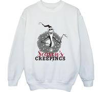 Disney - "Les Griffes de la nuit avant Noël" Sweat-shirt pour enfants BI30574 (104) (Weiß)
