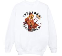 Disney - "Les Griffes de la Nuit Avant Noël" Sweatshirt pour Hommes BI42731 (3XL) (Weiß)
