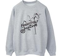 Disney - "Les Griffes de la nuit" Sweatshirt pour femmes BI31976 (L) (Grau)