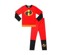 Disney Les Indestructibles Ensemble de pyjama long pour garçons, filles et enfants, Rouge, 5-6 ans