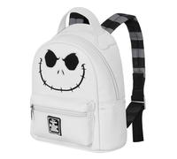 Disney Sac à dos Bone – L'Étrange Noël de Monsieur Jack – Blanc – 22 x 25 cm – 5 L