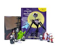 Disney L'Étrange Noël de Monsieur Jack Comptines et Figurines - Livre illustré, 10 figurines, tapis de jeu